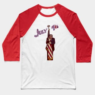 Trump July 4th independence day Baseball T-Shirt